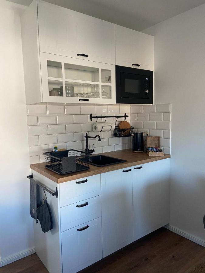 Hafenkoje Zum Anker Apartment Wolgast Bagian luar foto