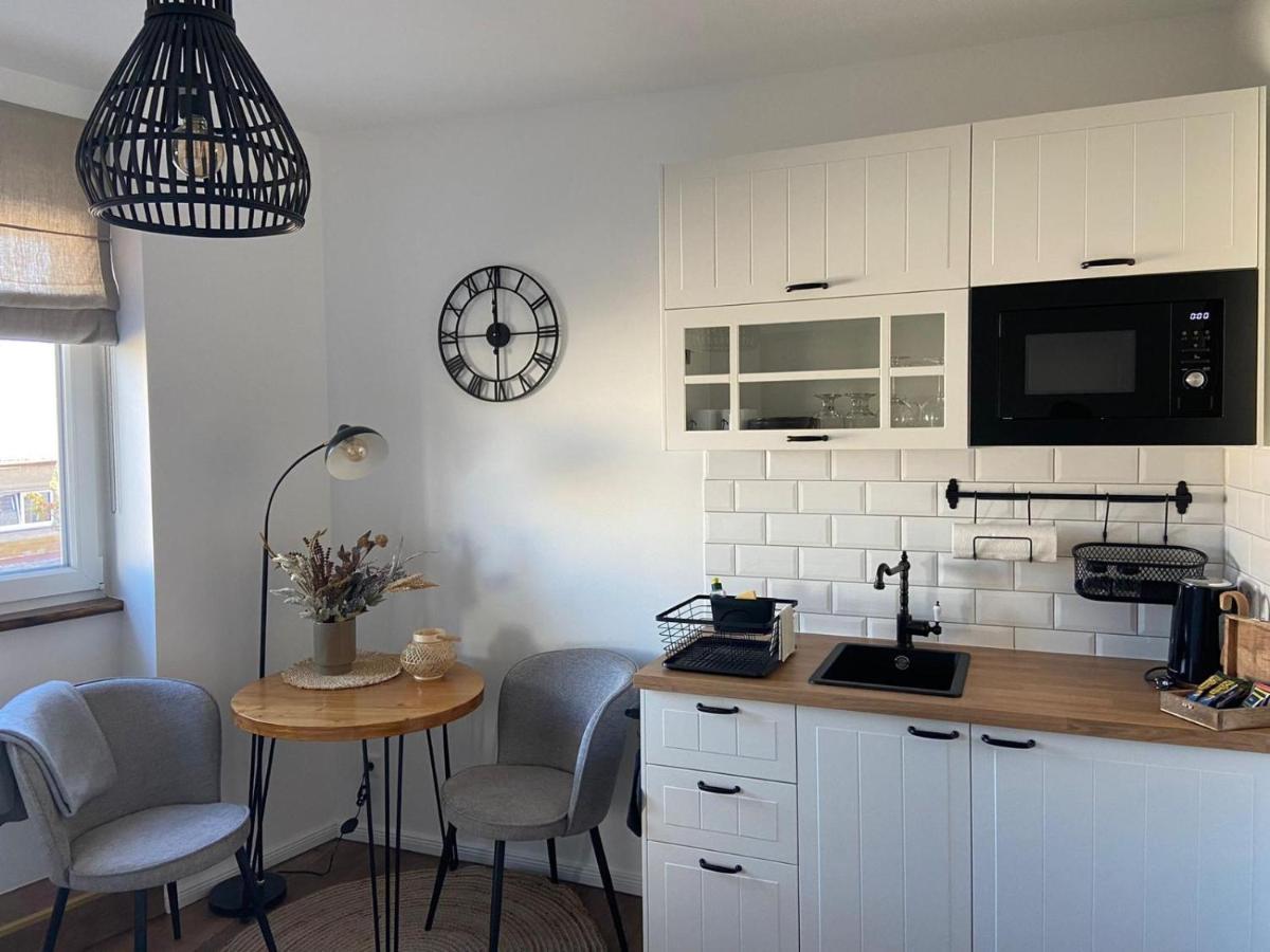 Hafenkoje Zum Anker Apartment Wolgast Bagian luar foto