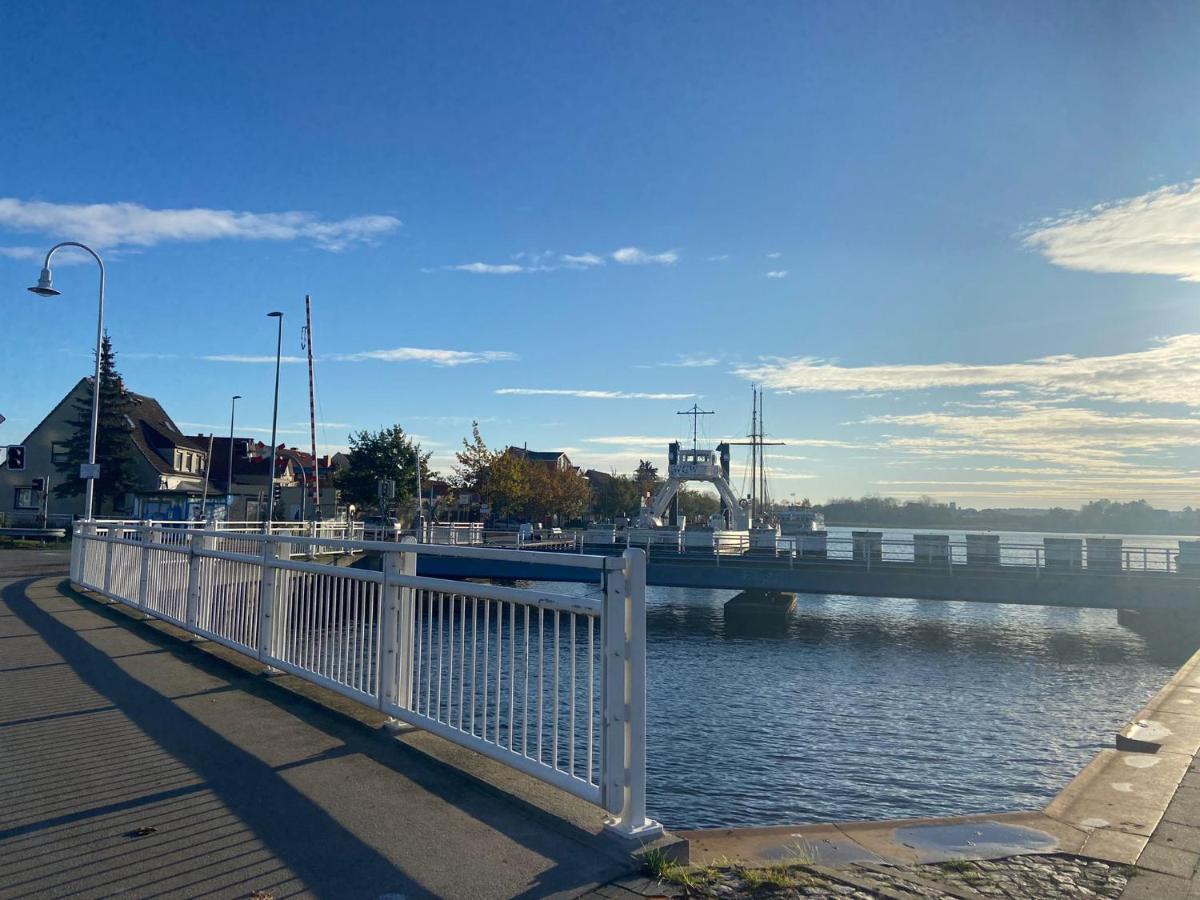 Hafenkoje Zum Anker Apartment Wolgast Bagian luar foto