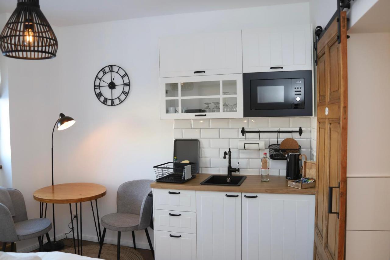 Hafenkoje Zum Anker Apartment Wolgast Bagian luar foto
